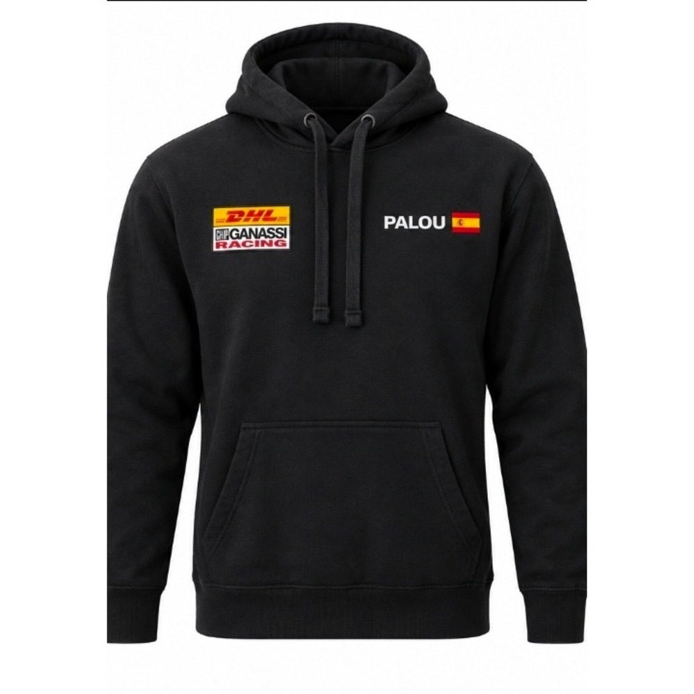IndyCar Alex Palou Chip Ganassi Racing DHL Hoodie Black Mens Small